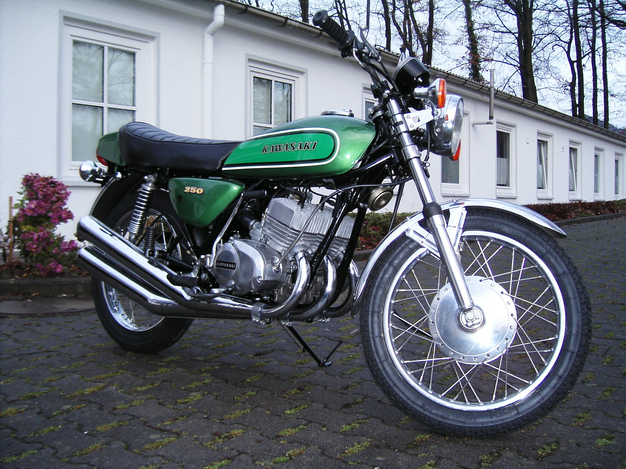 Restaurierung Kawasaki 250 S1