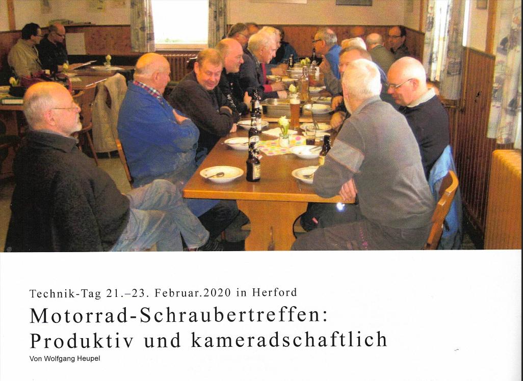 Technik-Tag 21.-23. Februar 2020 in Herford