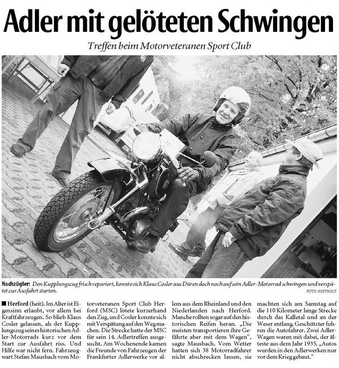 Adler mit gelöteten Schwingen