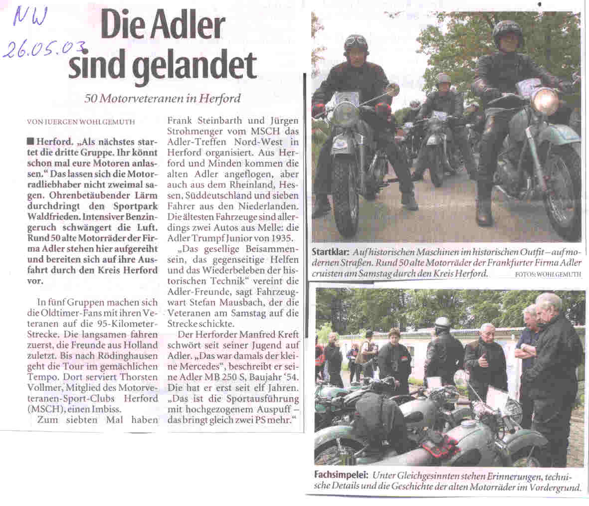Die Adler sind gelandet